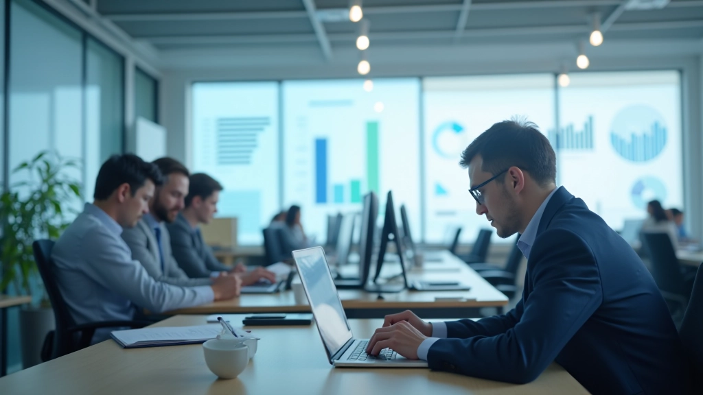 Environnement de recherche analytique avec graphiques démographiques et données statistiques