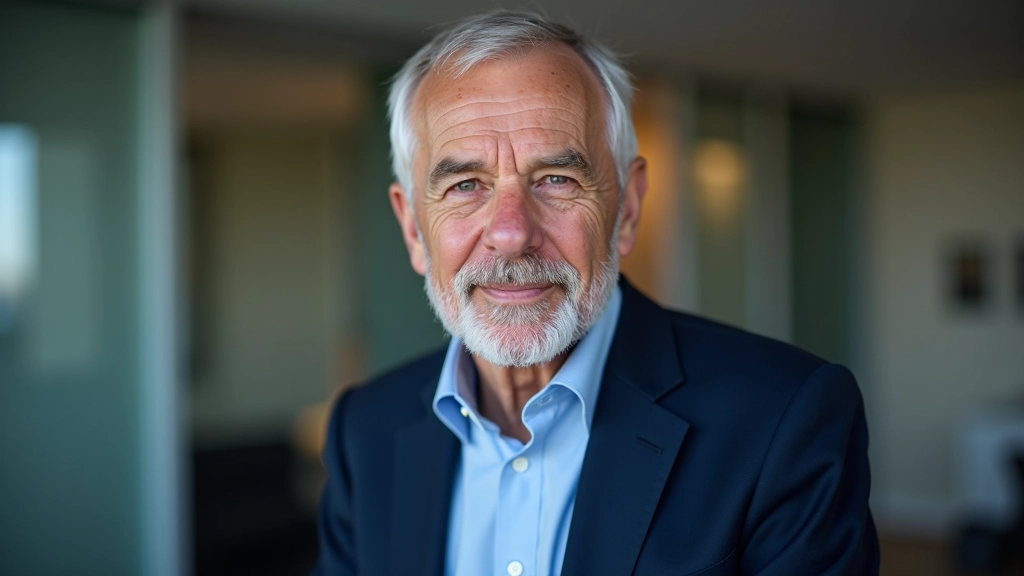 Homme senior en réunion professionnelle, représentant les travailleurs âgés